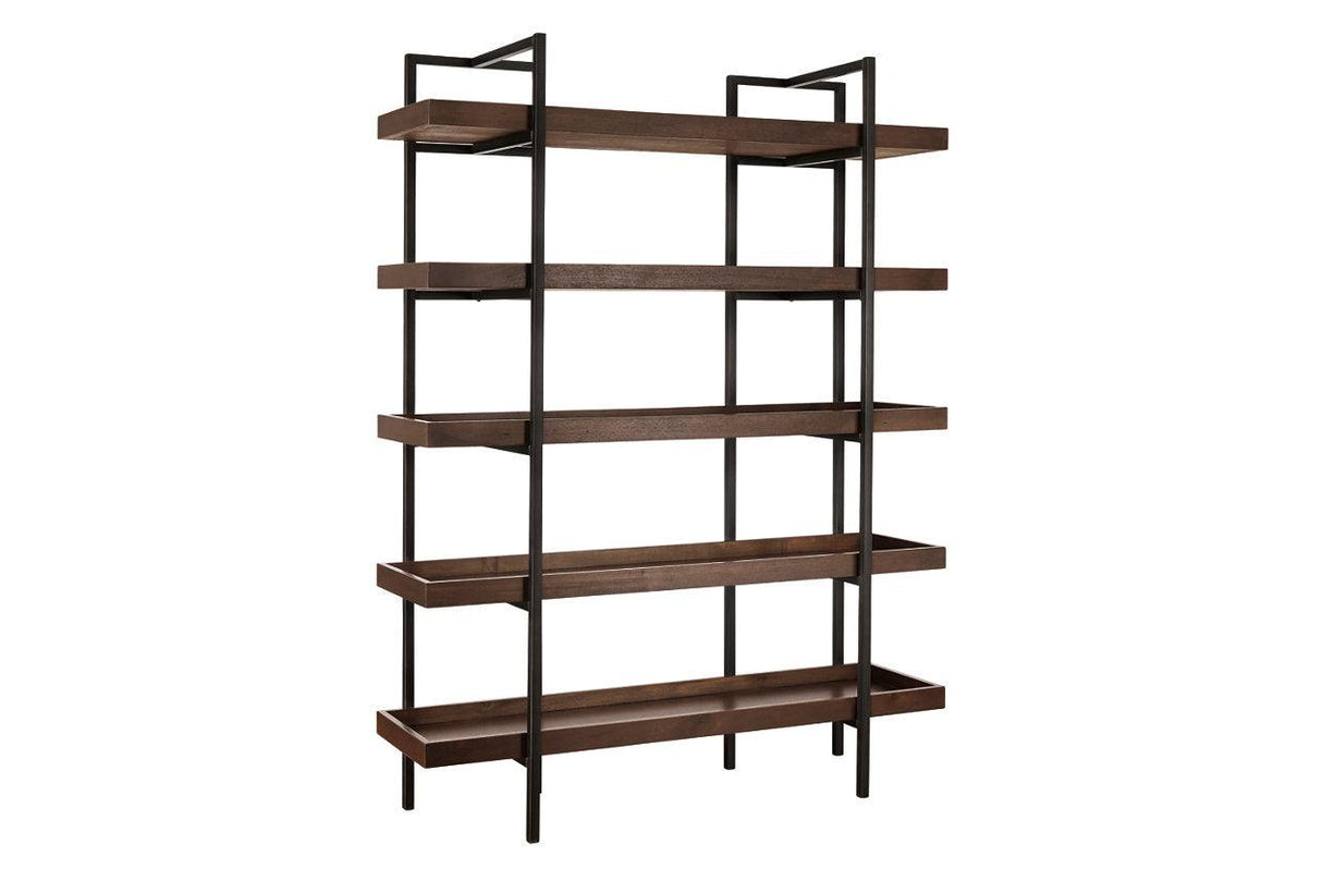 Starmore Brown 76" Bookcase by Ashley at Eve Furniture