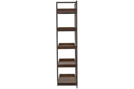 Starmore Brown/Gunmetal 3-Piece Entertainment Center by Ashley at Eve Furniture