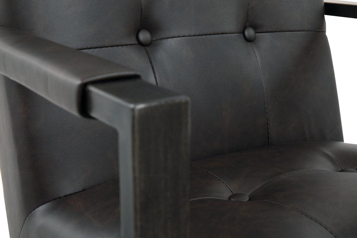 (Special) Starmore Black Home Office Desk Chair, Set of 2 by Ashley at Eve Furniture