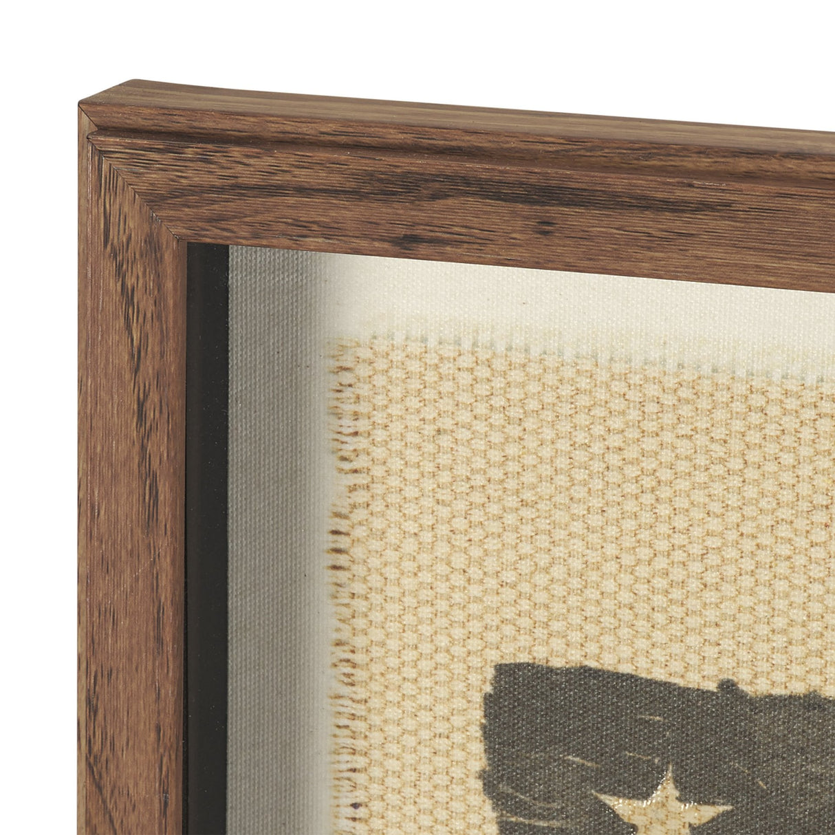 Stars & Stripes by Mercana Studio Hand Embelished Textured Framed Artwork Matted under Glass by Mercana at Eve Furniture
