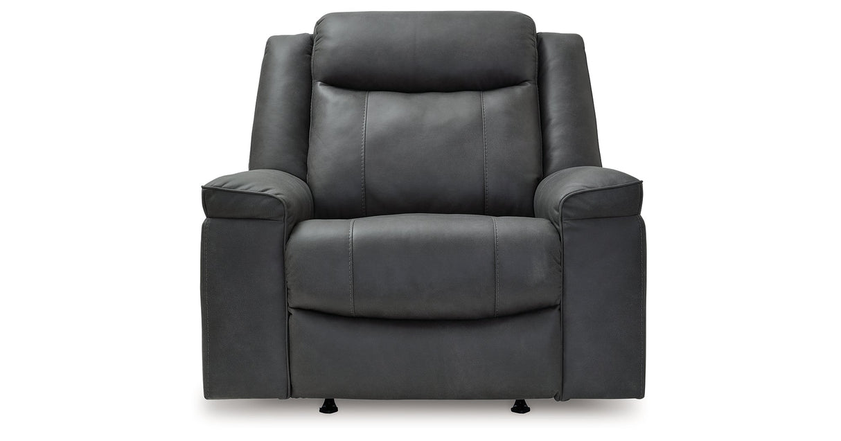 Status Check Shadow Recliner by ASHLEY FURNITURE at Eve Furniture