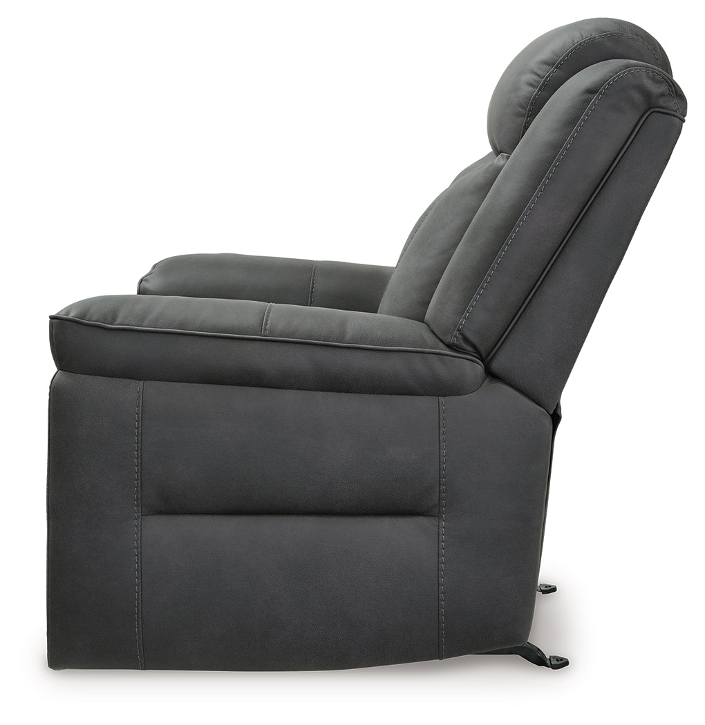 Status Check Shadow Recliner by ASHLEY FURNITURE at Eve Furniture