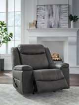 Status Check Shadow Recliner by ASHLEY FURNITURE at Eve Furniture