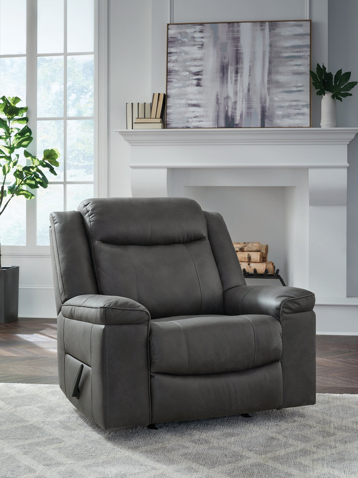 Status Check Shadow Recliner by ASHLEY FURNITURE at Eve Furniture