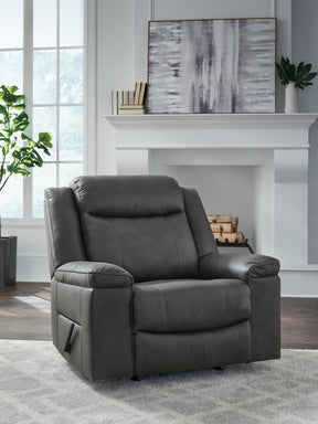 Status Check Shadow Recliner by ASHLEY FURNITURE at Eve Furniture