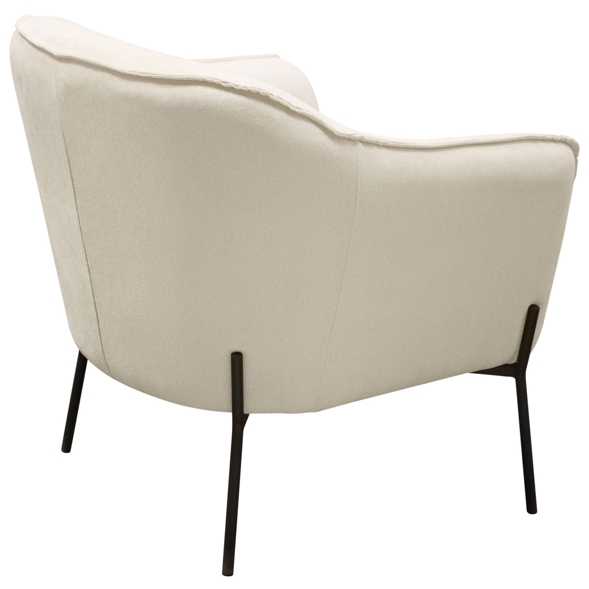Status Cream Accent Chair by Diamond Sofa at Eve Furniture