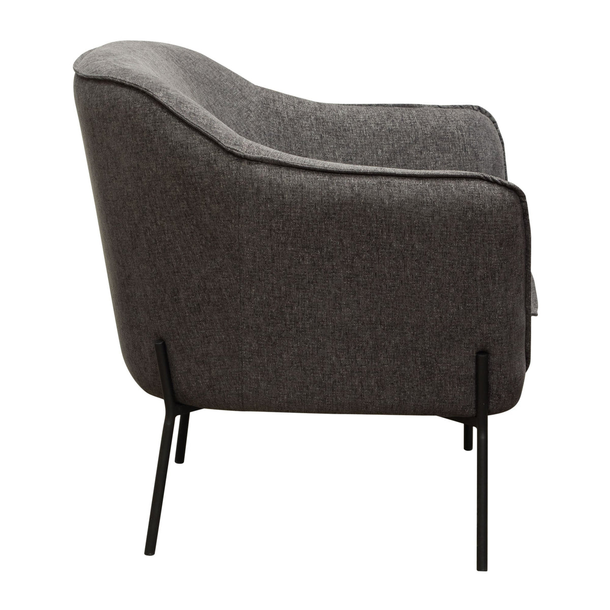Status Grey Accent Chair by Diamond Sofa at Eve Furniture
