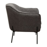 Status Grey Accent Chair by Diamond Sofa at Eve Furniture