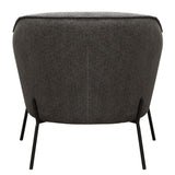 Status Grey Accent Chair by Diamond Sofa at Eve Furniture