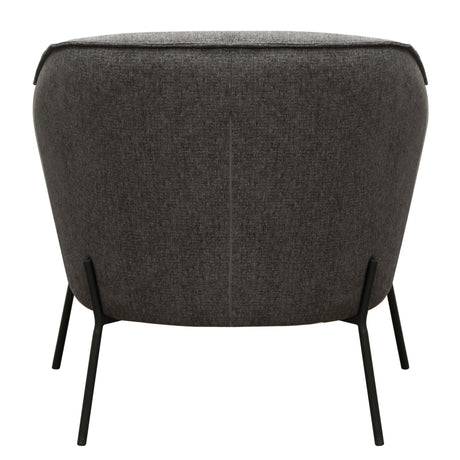 Status Grey Accent Chair by Diamond Sofa at Eve Furniture