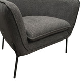 Status Grey Accent Chair by Diamond Sofa at Eve Furniture