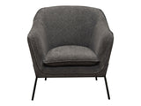 Status Grey Accent Chair by Diamond Sofa at Eve Furniture