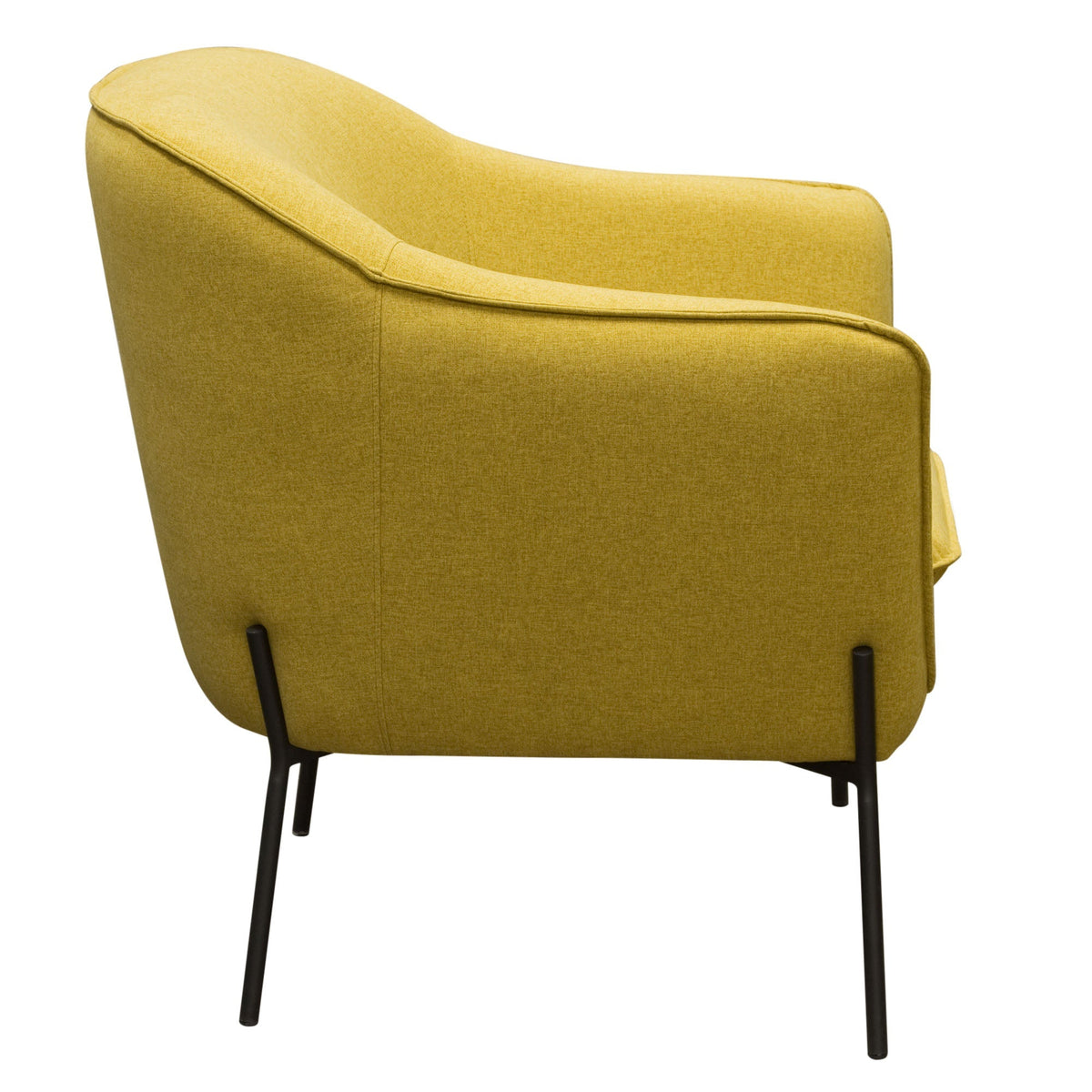 Status Yellow Accent Chair by Diamond Sofa at Eve Furniture