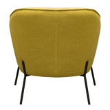 Status Yellow Accent Chair by Diamond Sofa at Eve Furniture