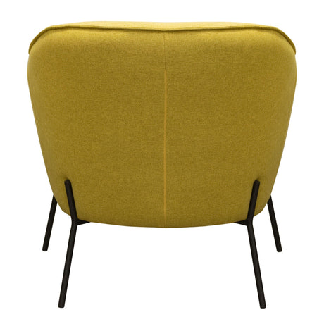 Status Yellow Accent Chair by Diamond Sofa at Eve Furniture