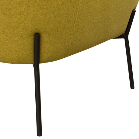 Status Yellow Accent Chair by Diamond Sofa at Eve Furniture