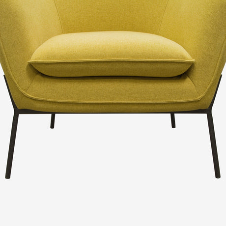 Status Yellow Accent Chair by Diamond Sofa at Eve Furniture
