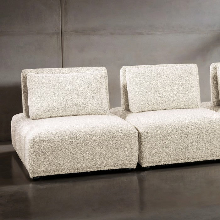 Stavanger Beige 3-Seater Sofa by Furniture of America at Eve Furniture