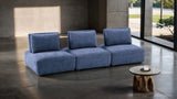 Stavanger Blue 3-Seater Sofa by Furniture of America at Eve Furniture