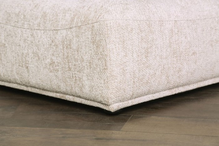 Stavanger Light Brown 3-Seater Sofa by Furniture of America at Eve Furniture