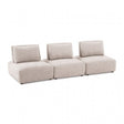 Stavanger Light Brown 3-Seater Sofa by Furniture of America at Eve Furniture