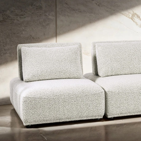 Stavanger Light Gray 3-Seater Sofa by Furniture of America at Eve Furniture