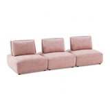 Stavanger Pink 3-Seater Sofa by Furniture of America at Eve Furniture