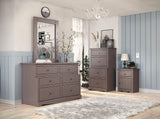 Stavros Gray Mirror by Furniture of America at Eve Furniture