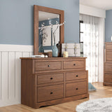 Stavros Mahogany Dresser by Furniture of America at Eve Furniture