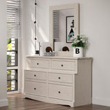 Stavros White Dresser by Furniture of America at Eve Furniture