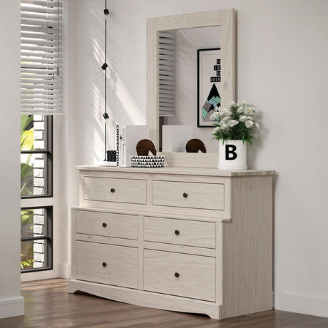Stavros White Dresser by Furniture of America at Eve Furniture