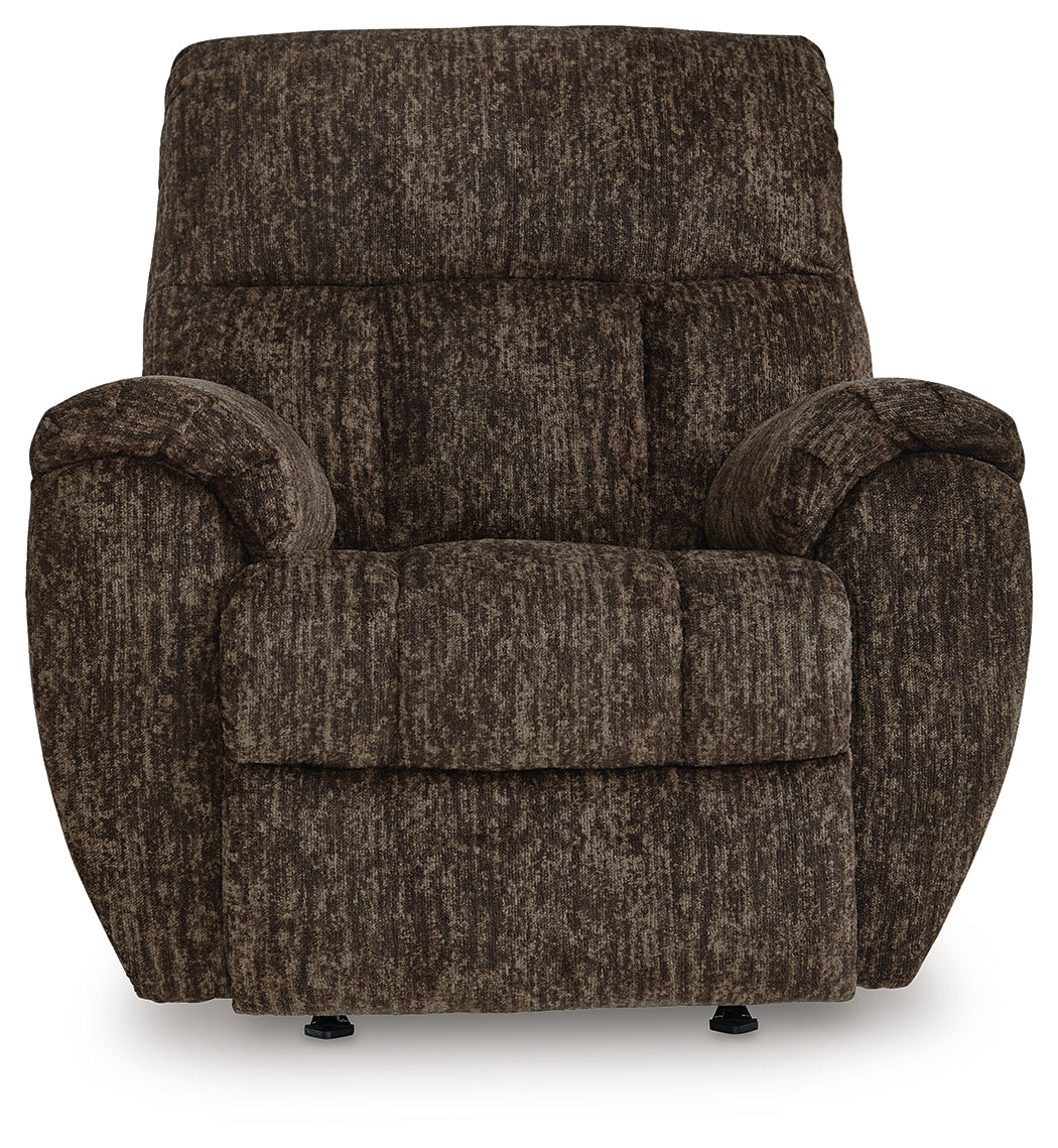 Stayfish Chocolate Recliner by ASHLEY FURNITURE at Eve Furniture
