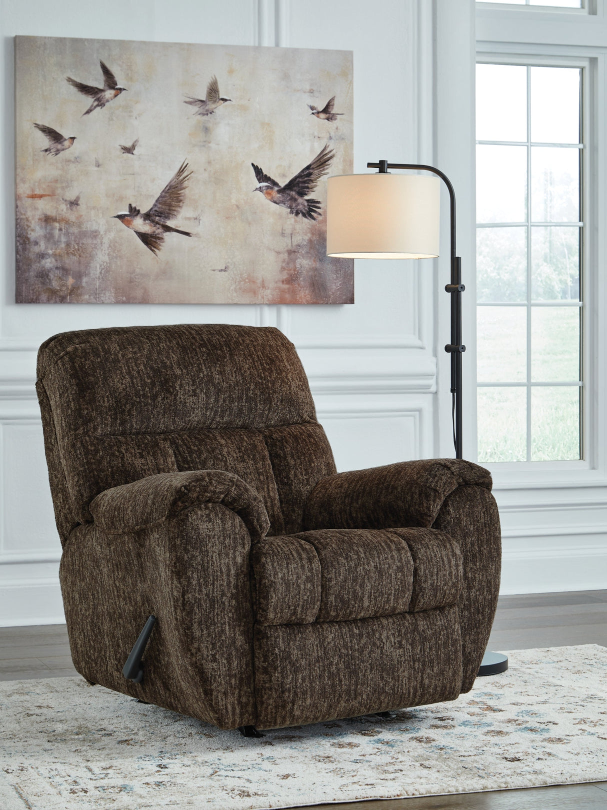 Stayfish Chocolate Recliner by ASHLEY FURNITURE at Eve Furniture