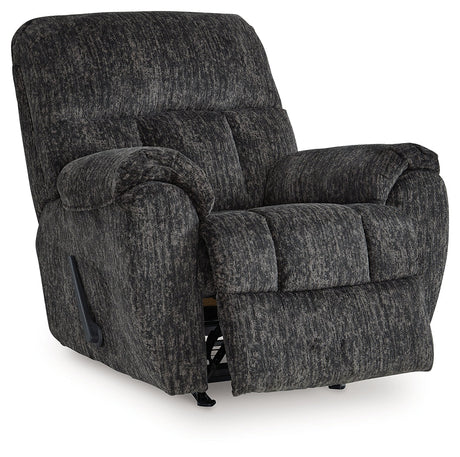 Stayfish Gunmetal Recliner by Ashley at Eve Furniture