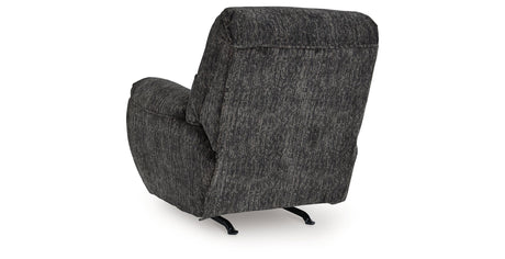 Stayfish Gunmetal Recliner by Ashley at Eve Furniture