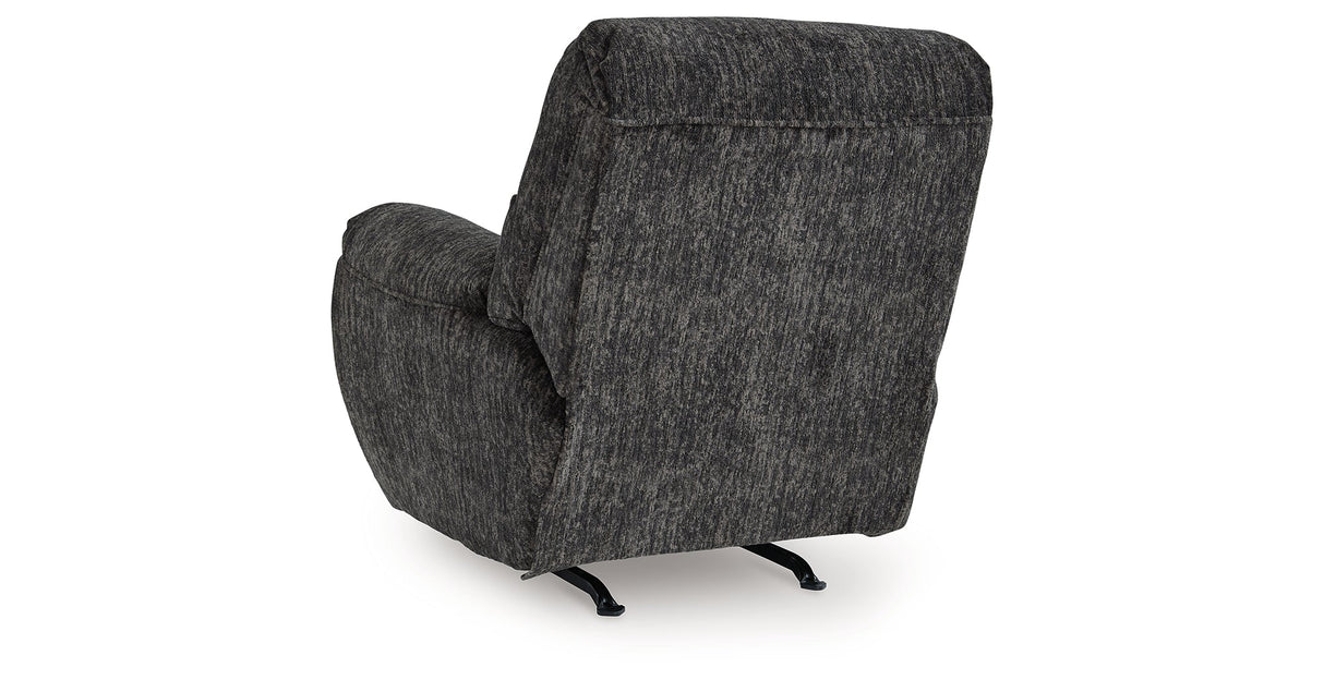 Stayfish Gunmetal Recliner by ASHLEY FURNITURE at Eve Furniture