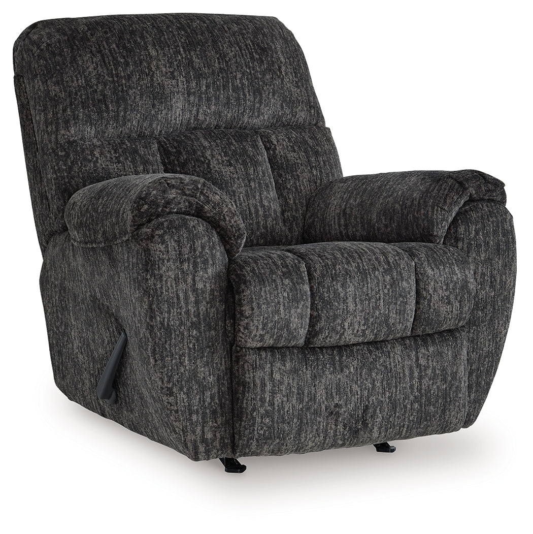 Stayfish Gunmetal Recliner by ASHLEY FURNITURE at Eve Furniture