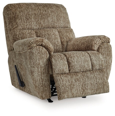 Stayfish Taupe Recliner by Ashley at Eve Furniture