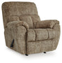 Stayfish Taupe Recliner by Ashley at Eve Furniture