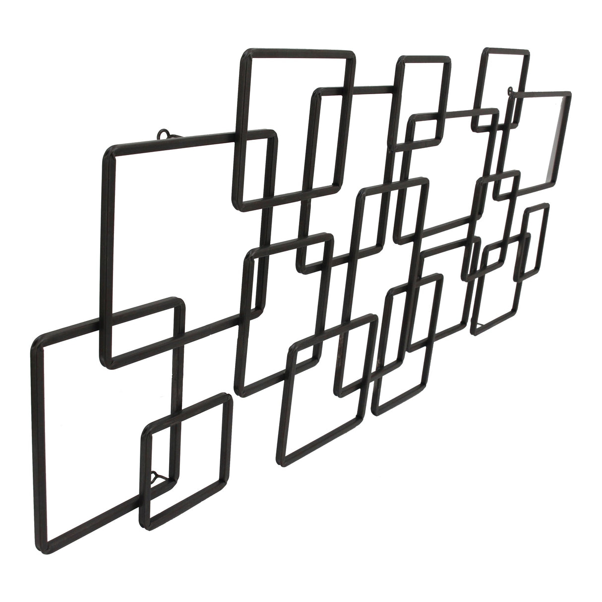 Steel Black Squares Wall Décor by MOES at Eve Furniture