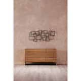 Steel Black Squares Wall Décor by Moe's Home at Eve Furniture