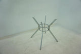Steele Chrome 48-inch Round Glass Top Dining Table by Coaster at Eve Furniture