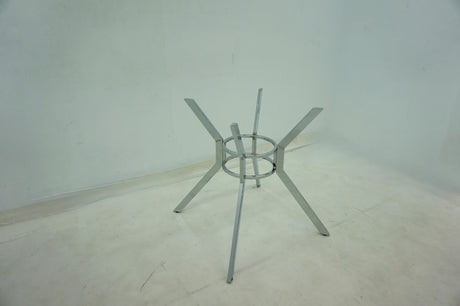 Steele Chrome 48-inch Round Glass Top Dining Table by Coaster at Eve Furniture