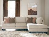 Steelwater Retreat Latte 2-Piece Sectional with RAF Chaise by Ashley at Eve Furniture