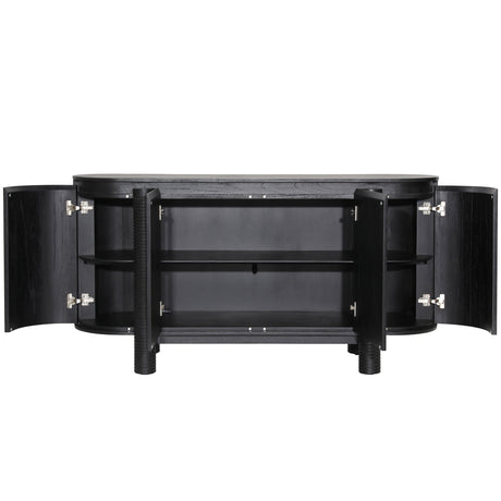 Stefan Sideboard, Black by Dovetail at Eve Furniture