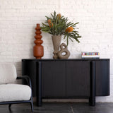 Stefan Sideboard, Black by Dovetail at Eve Furniture