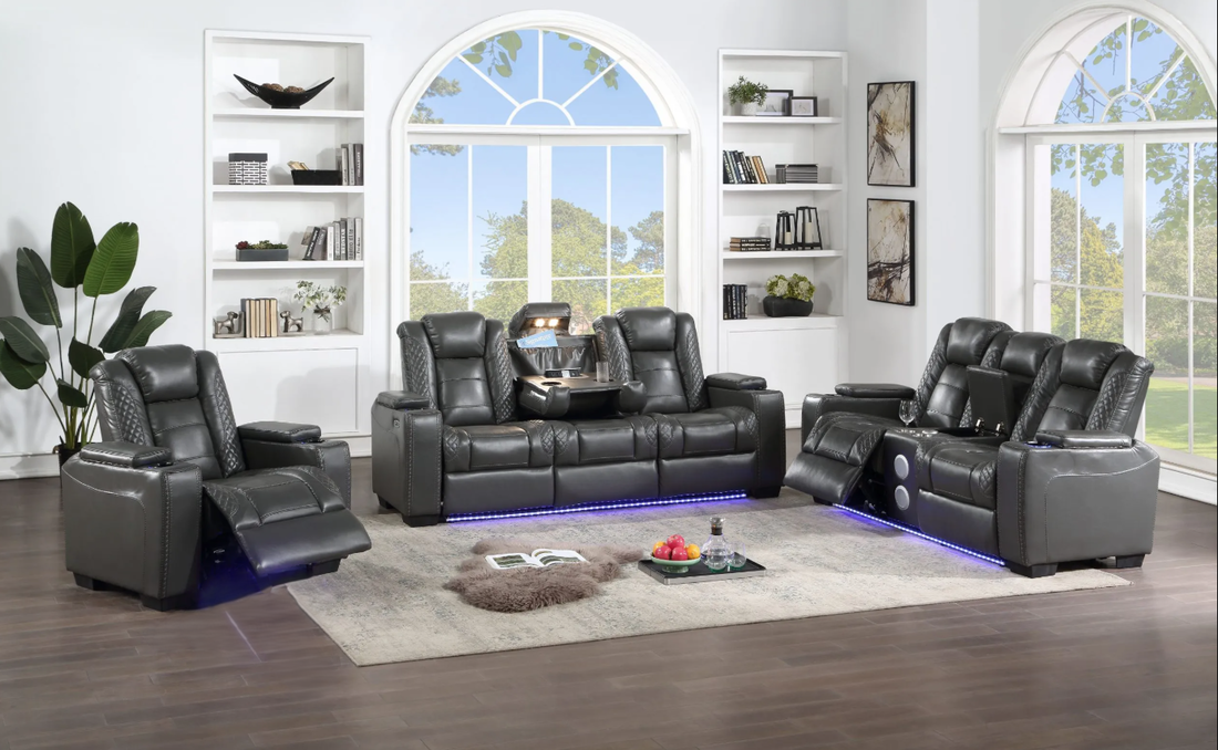 STEFANO30 3-Piece Reclining Living Room Set