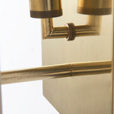 Stein Gold W/ White Marble Shade Wall Sconce by Mercana at Eve Furniture