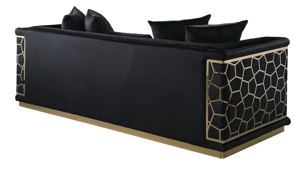 Stella Black Living Room Set by New Era Innovations at Eve Furniture