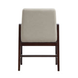 Stella Dining Armchair in Champagne by Manhattan Comfort at Eve Furniture